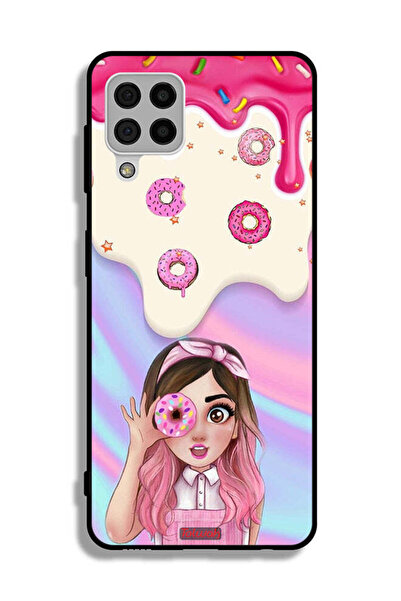 Tolwak غطاء حماية لهاتف سامسونج جالاكسي A22 4G يحمل دونات