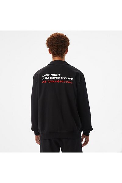 United 4 United4 Motto Men's Black Sweatshirt