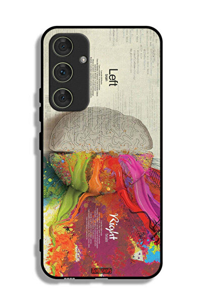 Tolwak غطاء حماية لهاتف Samsung Galaxy A54 5G بتصميم تجريدي لعلم الدماغ