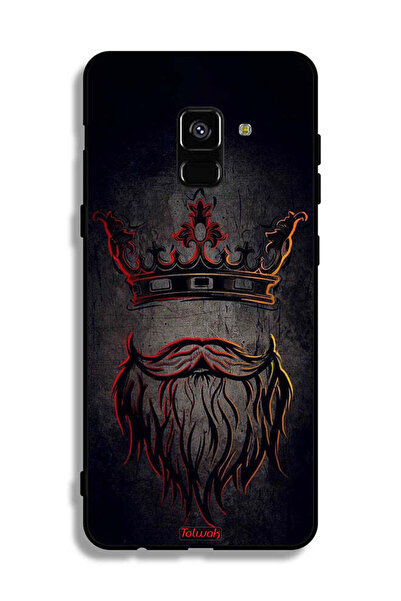 Tolwak غطاء حماية لهاتف Samsung Galaxy A8 Plus (2018) - عمل فني ملكي