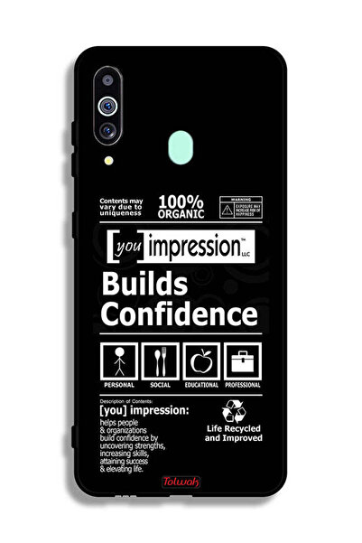 Tolwak غطاء حماية لهاتف Samsung Galaxy M40 ملصق يعزز الثقة