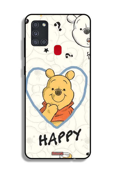 Tolwak غطاء حماية لهاتف سامسونج جالكسي A21s بتصميم الدب باباي