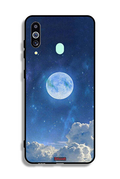 Tolwak غطاء حماية لهاتف سامسونج جالكسي A60 بتصميم غيوم القمر