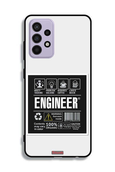 Tolwak غطاء حماية لهاتف سامسونج جالكسي A52 - ملصق المهندس