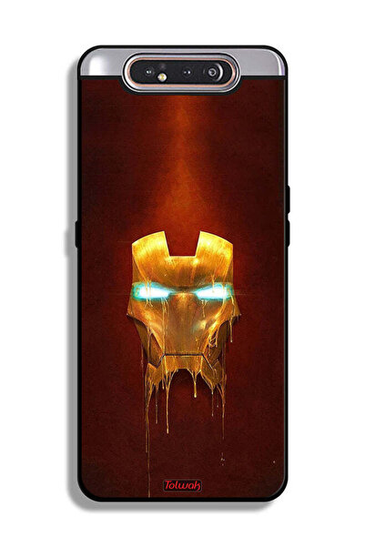 Tolwak غطاء حماية لهاتف سامسونج جالكسي A80 من Iron Man Marvel Comics