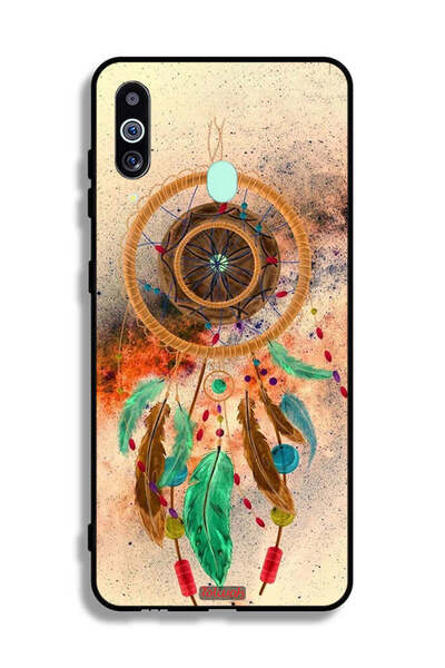 Tolwak غطاء حماية لهاتف سامسونج جالاكسي M40 بتصميم ماندالا ريش معلق