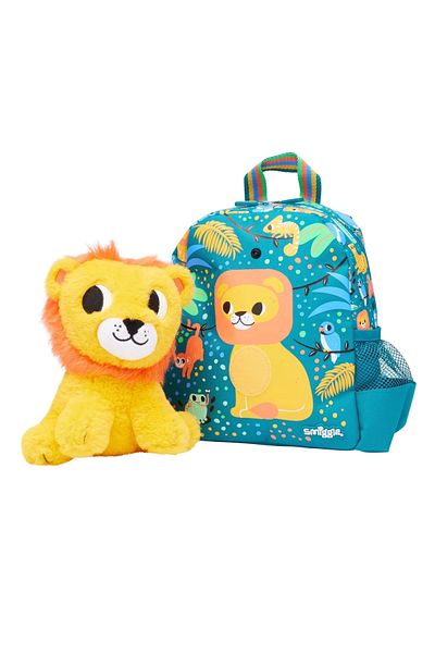 SMIGGLE - Big Dreams Kindergarten Removable Plush Backpack