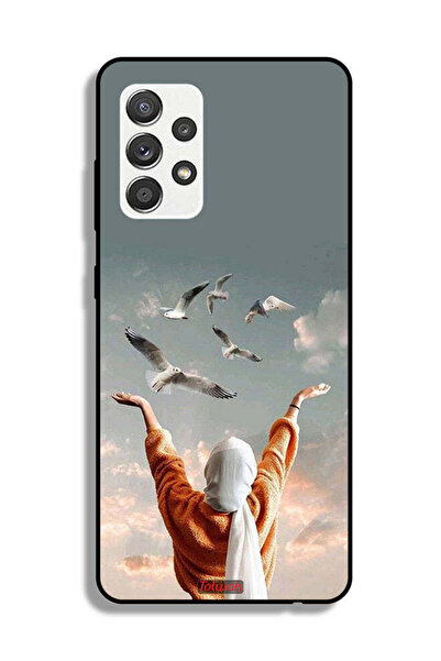 Tolwak Samsung Galaxy M32 5G Protective Case Cover Birds Flying