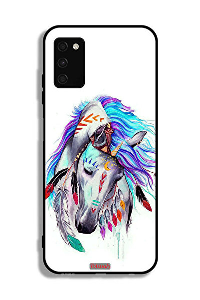 Tolwak Samsung Galaxy A02s Protective Case Cover Horse
