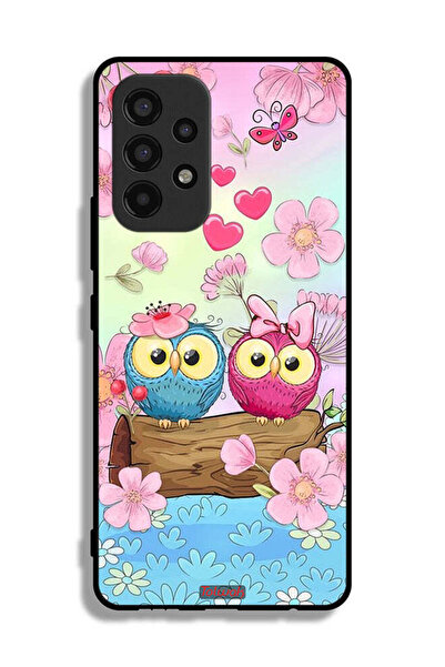 Tolwak غطاء حماية لهاتف سامسونج جالاكسي A53 5G برسومات بومة لطيفة