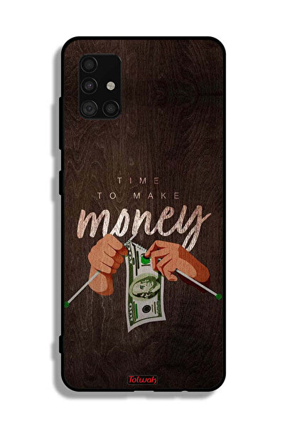 Tolwak غطاء حماية لهاتف Samsung Galaxy A51 4G حان وقت جني الأموال