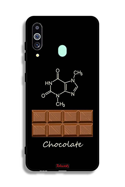 Tolwak غطاء حماية من سامسونج جالكسي M40 بلون الشوكولاتة