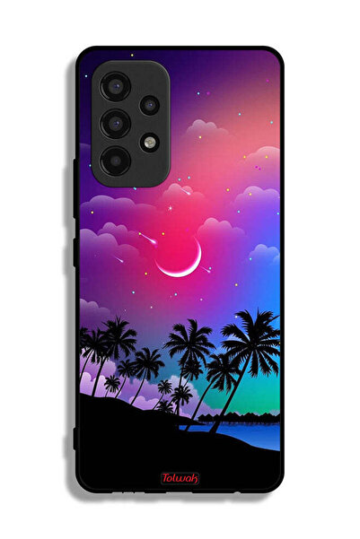 Tolwak Samsung Galaxy A53 5G Protective Case Cover Moon In Night Art