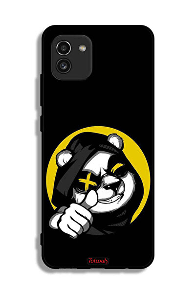 Tolwak غطاء حماية لهاتف سامسونج جالاكسي A03 بتصميم قطة مارشميلو لطيفة