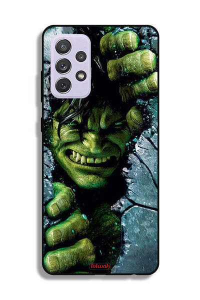 Tolwak غطاء حماية لهاتف سامسونج جالاكسي A72 5G بتصميم هالك المذهل