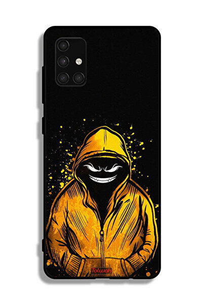 Tolwak غطاء حماية لهاتف سامسونج جالاكسي A71 4G برسومات مارشميلو بوي