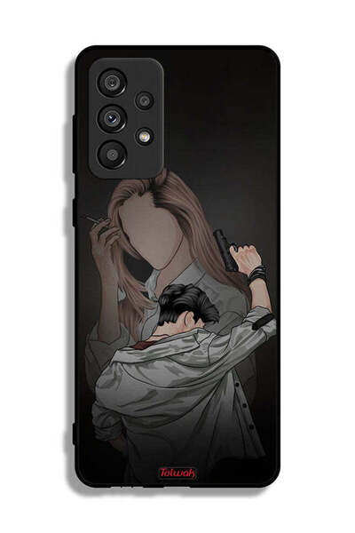 Tolwak غطاء حماية لهاتف سامسونج جالاكسي A73 5G - عصابة الزوجين