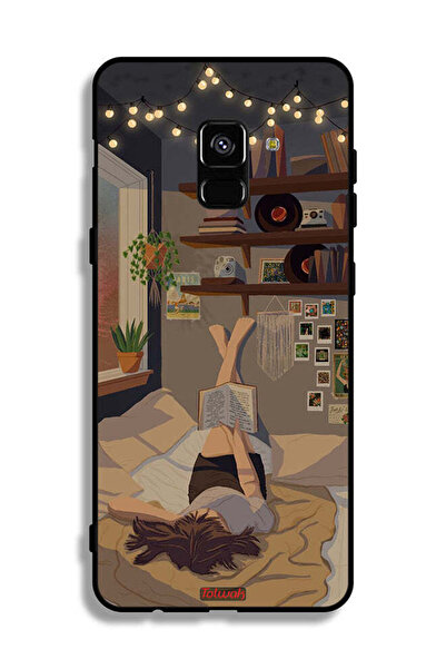Tolwak غطاء حماية لهاتف Samsung Galaxy A8 Plus (2018) - دراسة فنية