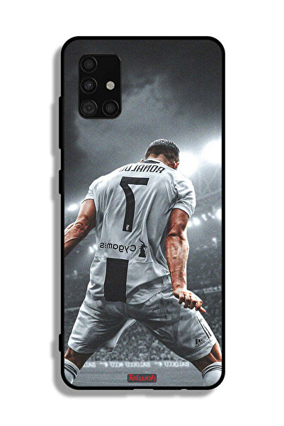 Tolwak غطاء حماية لهاتف سامسونج جالاكسي A51 5G بطبعة احتفال كريستيانو رونالدو