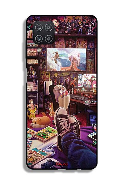 Tolwak غطاء حماية لهاتف Samsung Galaxy A12 من Comic Zone