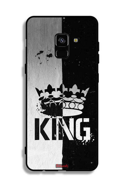 Tolwak غطاء حماية لهاتف Samsung Galaxy A8 Plus (2018) King Vintage