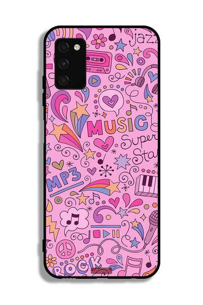 Tolwak غطاء حماية لهاتف سامسونج جالكسي A03s - علامات موسيقية