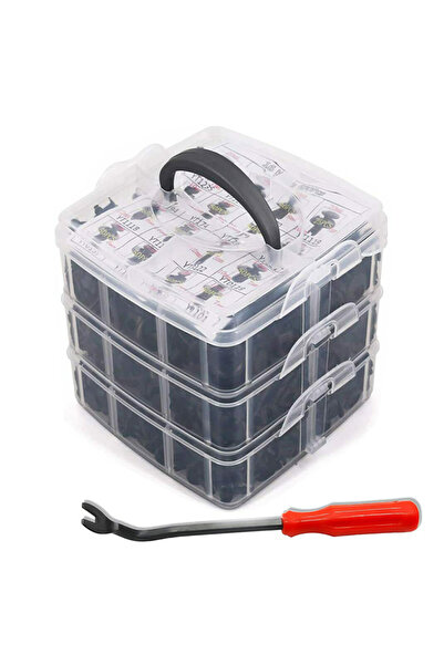 Choice3 620 Pcs With Tool Mixed Size Car Plastic Retainer Clips Automobile Fe...