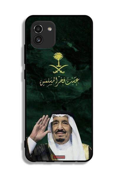 Tolwak غطاء حماية لهاتف سامسونج جالكسي A03 الملك سلمان فخر المسلمين
