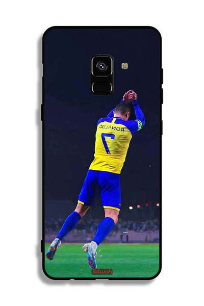 Tolwak غطاء حماية لهاتف سامسونج جالاكسي A8 بلس (2018) كريستيانو رونالدو