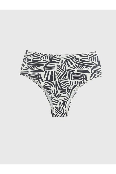 LC Waikiki Lcw dream uv protection patterned women's brazilian bikini bottom