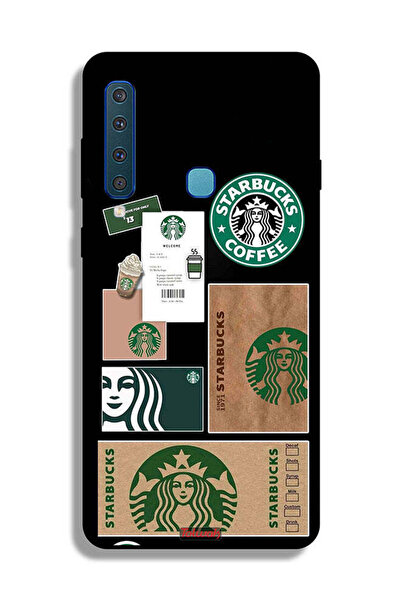 Tolwak غطاء حماية لهاتف سامسونج جالكسي A9 (2018) ملصق ستاربكس