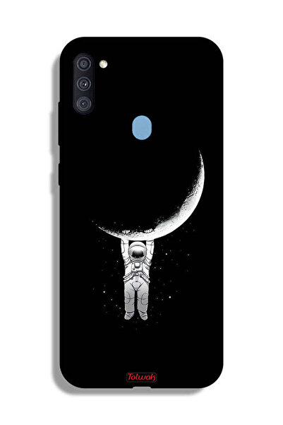 Tolwak غطاء واقي لغطاء الحماية Samsung Galaxy A11 يتدلى من القمر