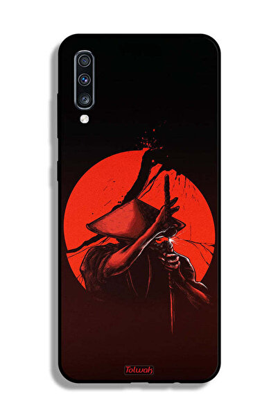 Tolwak غطاء حماية لهاتف سامسونج جالاكسي A70 بتصميم محارب السيف