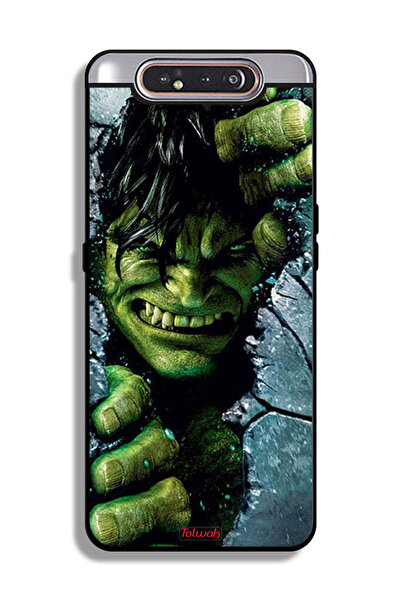 Tolwak غطاء حماية لهاتف سامسونج جالكسي A80 بتصميم هالك المذهل