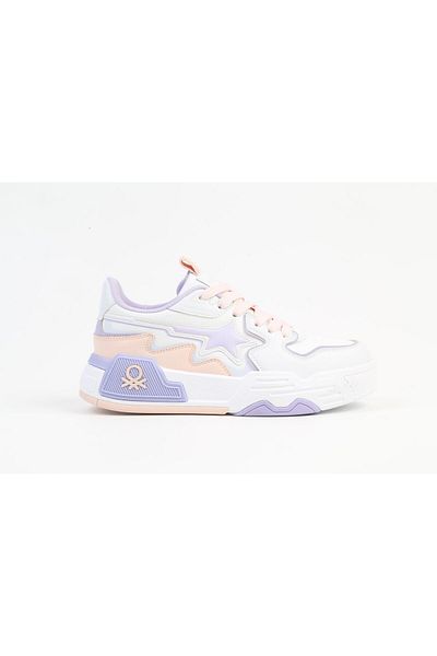 Benetton Unisex Sports Shoes |   White Powder