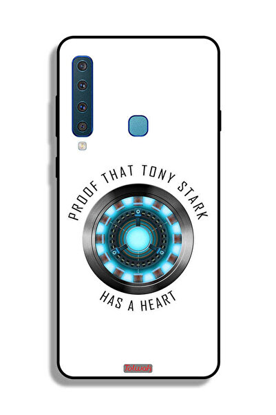 Tolwak غطاء حماية لهاتف Samsung Galaxy A9 (2018) دليل على أن توني ستارك لديه قلب