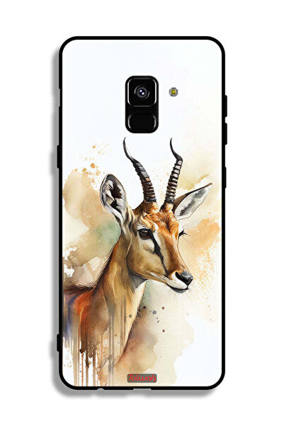 Tolwak غطاء حماية لهاتف Samsung Galaxy A8 Plus (2018) بتصميم فن تجريدي من الغ...