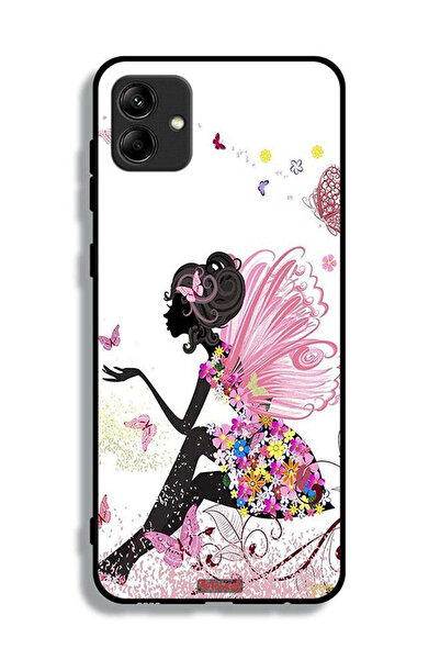 Tolwak غطاء واقي لغطاء الحماية Samsung Galaxy A04 غطاء واقي لفتاة الفراشة