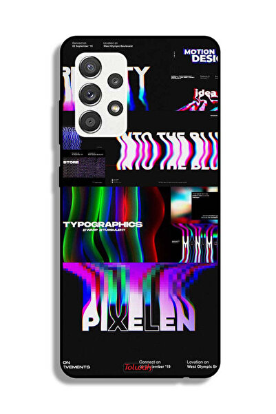 Tolwak Samsung Galaxy A32 5G Protective Case Cover Motion Design
