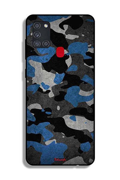 Tolwak غطاء واقي لغطاء الحماية Samsung Galaxy A21s بنمط التمويه