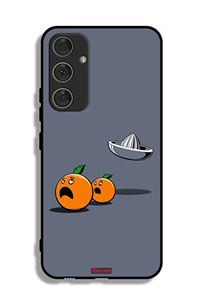 Tolwak غطاء حماية لهاتف سامسونج جالاكسي A54 5G بتصميم فني رقمي بسيط وفكاهي