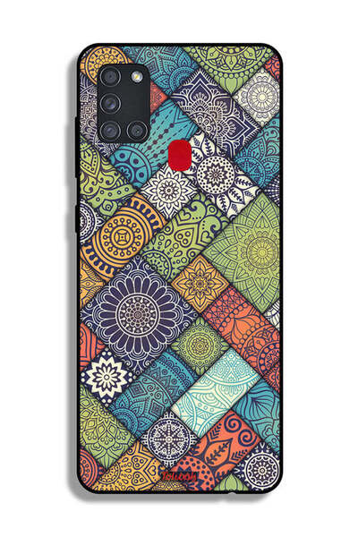 Tolwak غطاء حماية لهاتف سامسونج جالاكسي A21s بنمط ماندالا