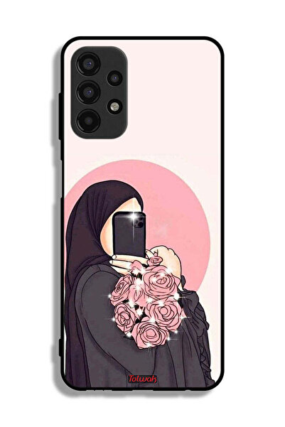 Tolwak غطاء حماية لهاتف سامسونج جالاكسي A13 4G، فن التقاط صور سيلفي مع حمل ال...