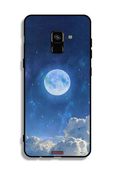Tolwak غطاء حماية لهاتف Samsung Galaxy A8 Plus (2018) بتصميم غيوم القمر
