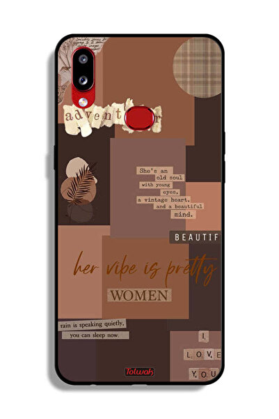 Tolwak Samsung Galaxy A10s Protective Case Cover Adventurer Women