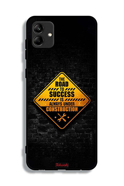Tolwak غطاء حماية لهاتف سامسونج جالكسي M04 الطريق إلى النجاح دائمًا قيد الإنشاء