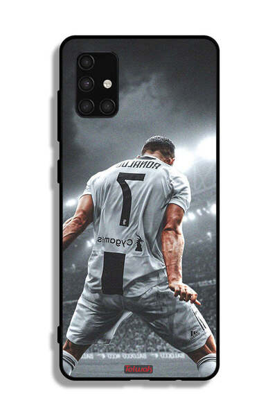 Tolwak غطاء حماية لهاتف سامسونج جالاكسي A71 4G بطبعة احتفال كريستيانو رونالدو