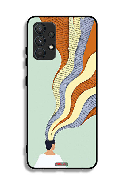 Tolwak Samsung Galaxy A32 4G Protective Case Cover Data In Mind Art