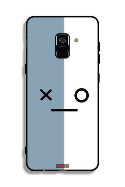 Tolwak غطاء حماية لهاتف Samsung Galaxy A8 Plus (2018) بأيقونات الوجه