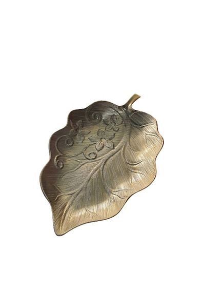 Maloom Platou ceramica aramiu, Frunza cu striatii, Malooki DX171020A-BE